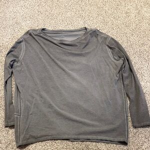 lululemon athletica Gray Long Sleeve Tee